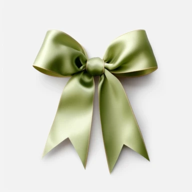 one biggest huge thin ribbon light khaki green bow delicate long long tail silk ribbon clipart transparent png aesthetic truly timeless elegance premium luxury ornate photo realistic honestly reality consistent quality unique exquisite iridescence individuality array of rich treasured throughout the ages refinement symbolizing luxury glamour allure wonders oluminous quality light in a myriad of enchanting royal jewelry delicate polished sophistication simple fine craftsmanship visual appeal puri