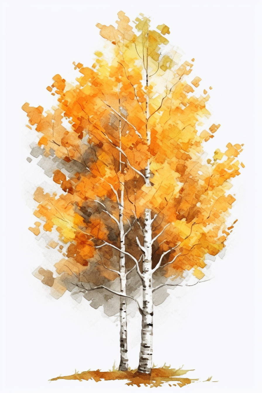 birch cliparts