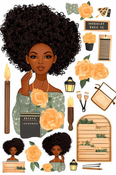 Norman Rockwell theme, Self Love Clipart, spa environment Black Girl Clipart, Black Women Clipart, Fashion Girl Clipart, African American Fashion Girl PNG for Planner/Sticker, Black Girl Magic, Beautiful braided hair styles, Fashion Nova Themed Clipart, Black Girl Magic Clipart, Black Women Clipart, Black Girls PNG, Black Girl Sticker/Planner/Journal/Print Lady boss clipart, Boss Fashion clipart, Fashion Girl Clipart, Boss Girl clipart, Fashion Illustration, Afro lady clipart expressive, happy
