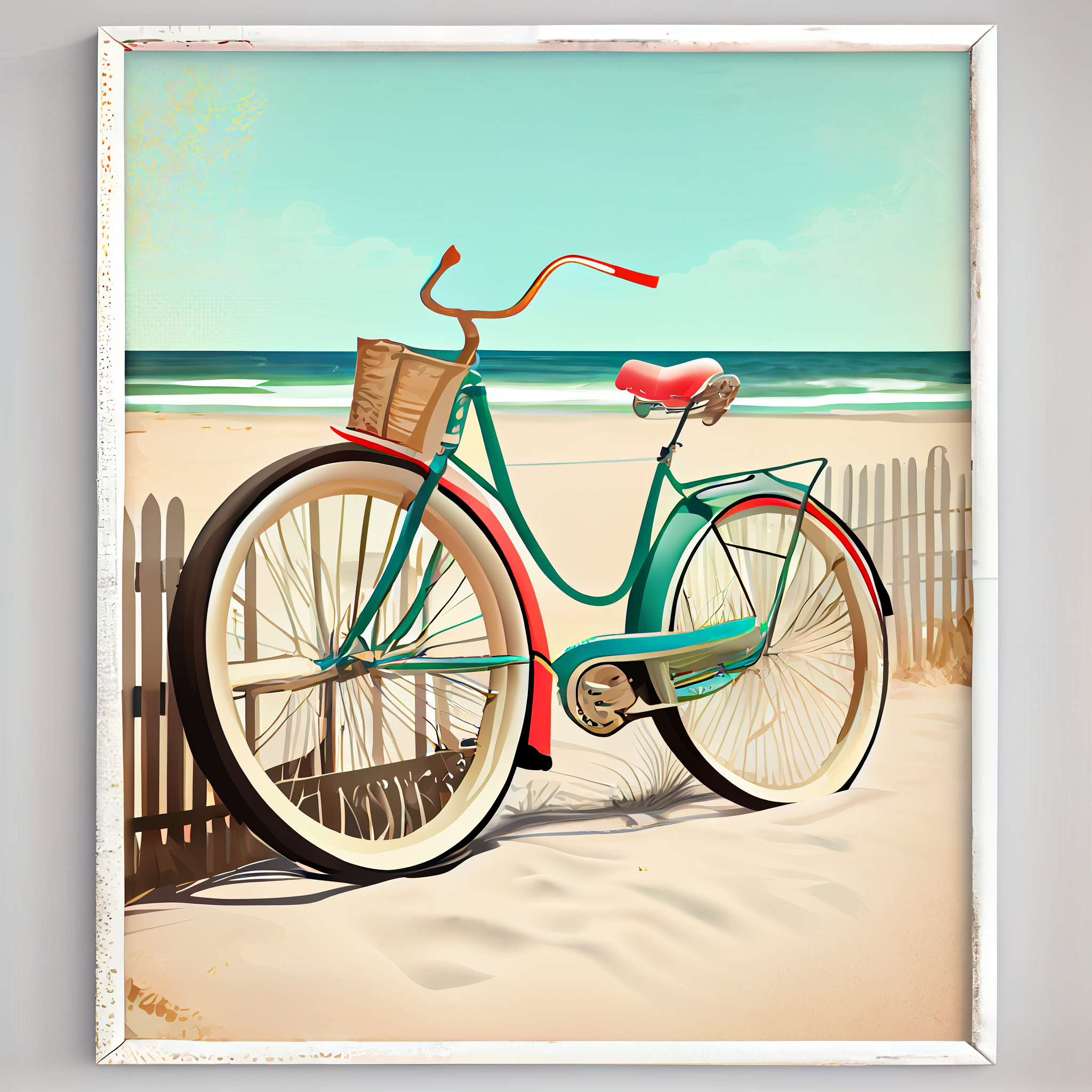 beach borders cliparts