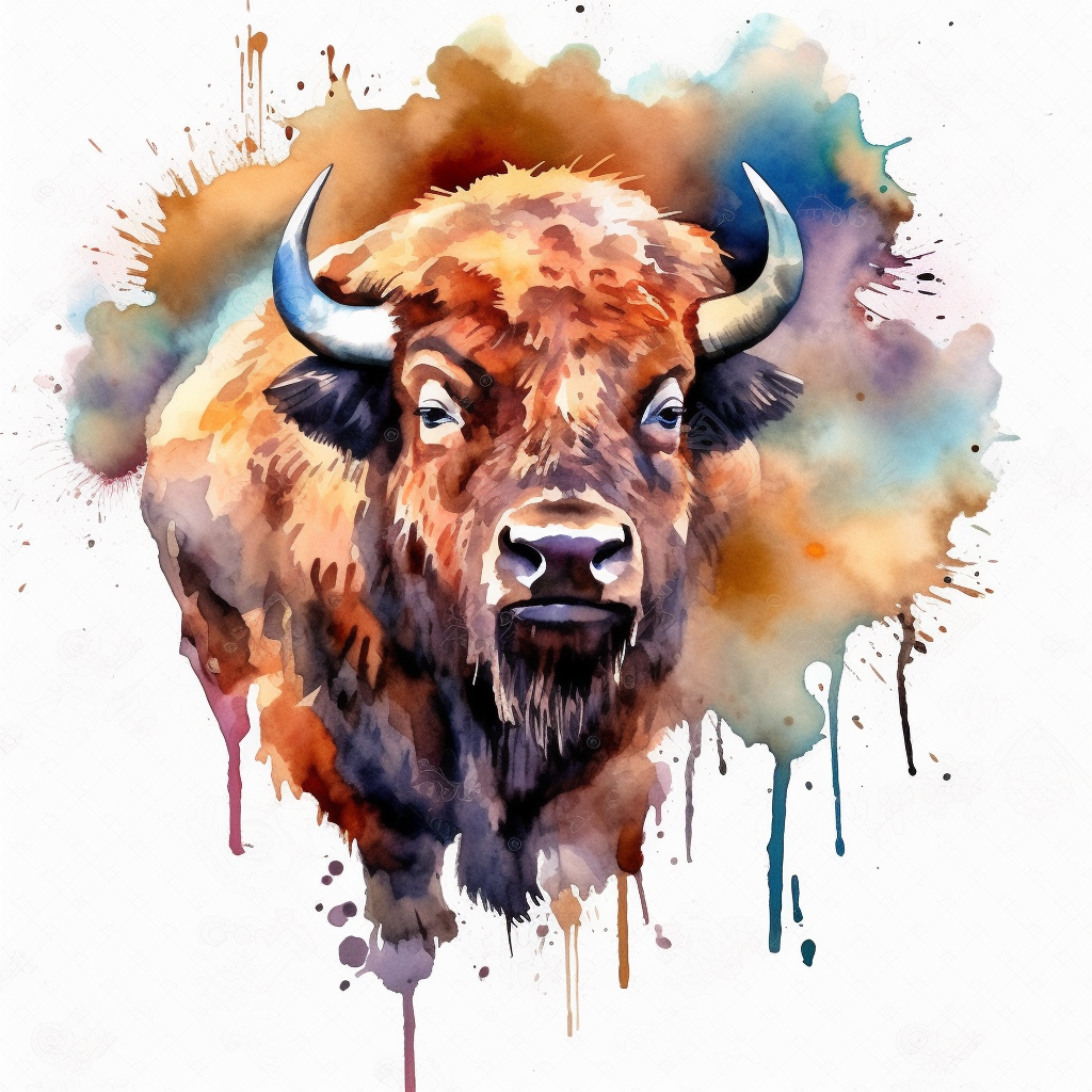 bison cliparts