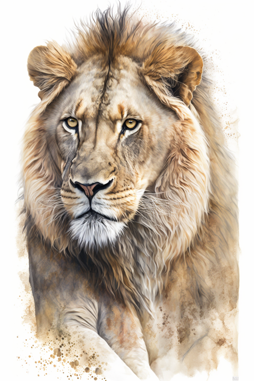 african lion cliparts