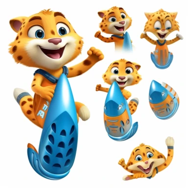 Vector Rocket the Racing Cheetah Graphics sticker 3D set, Clipart ,Emotion Happiness or joy ,Emotion Friendliness or confidence ,EmotionDelight or cheerfulness ,Emotion Infatuation or romantic love ,Emotion Laughter or humor ,Emotion Sadness or sorrow ,Emotion Anger or frustration ,Emotion Coolness or confidence ,Emotion Fun or enjoyment ,EmotionShock or surprise