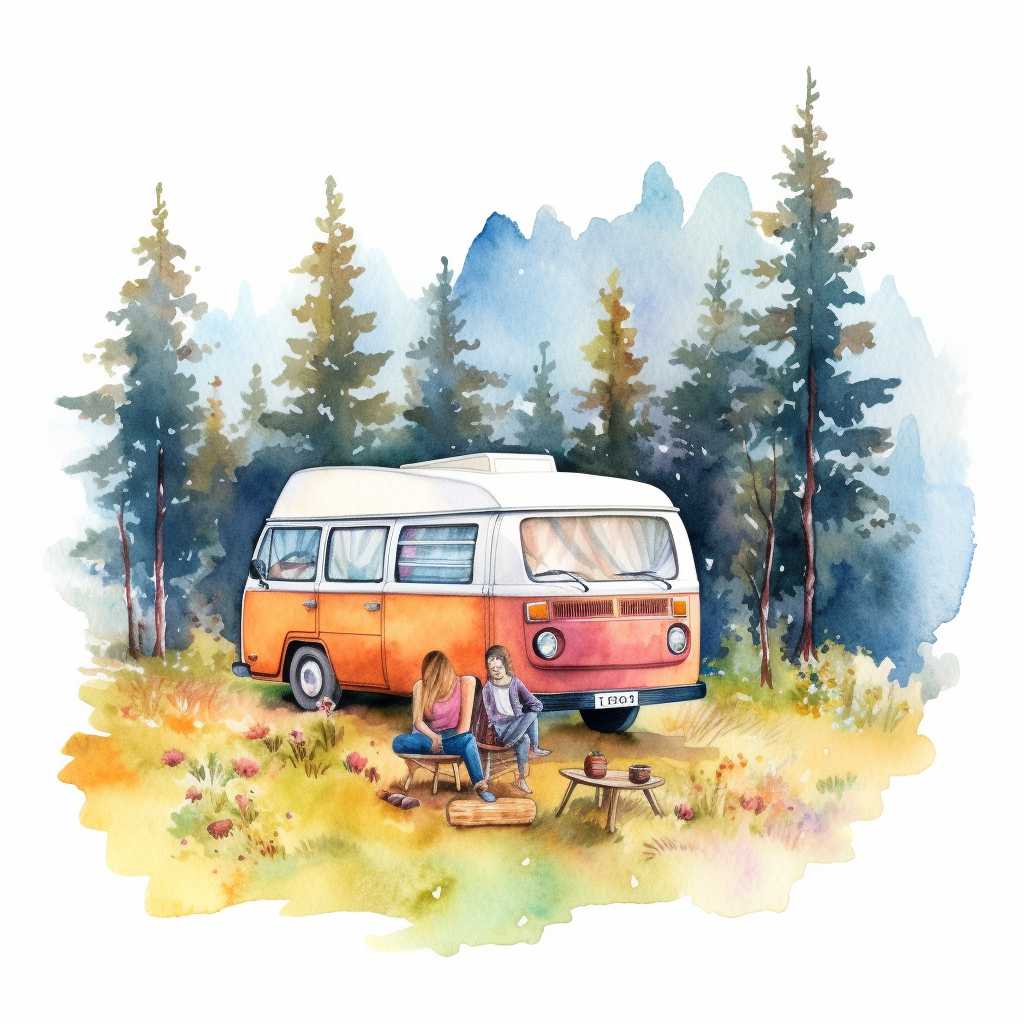 campers cliparts