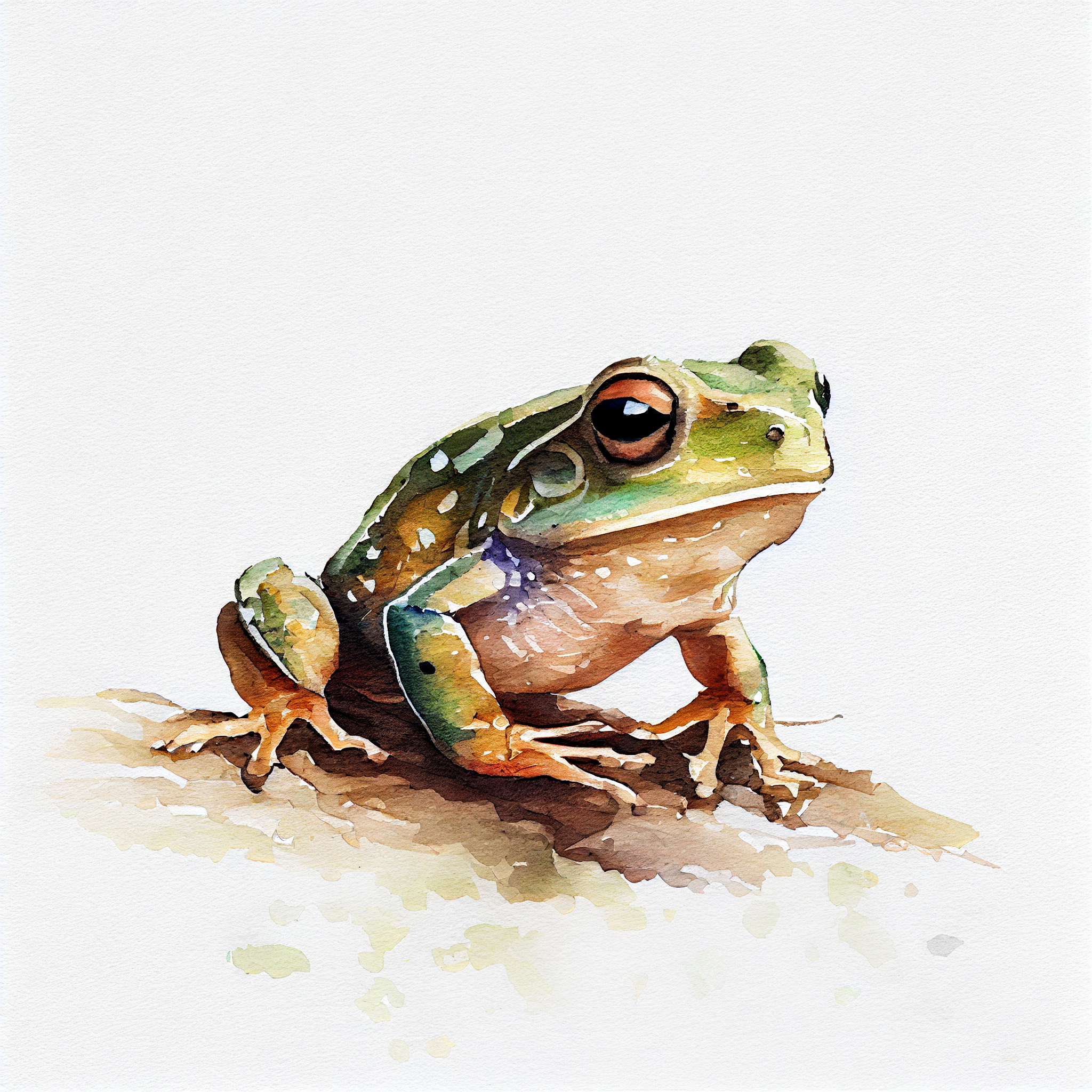 jumping frog clipart