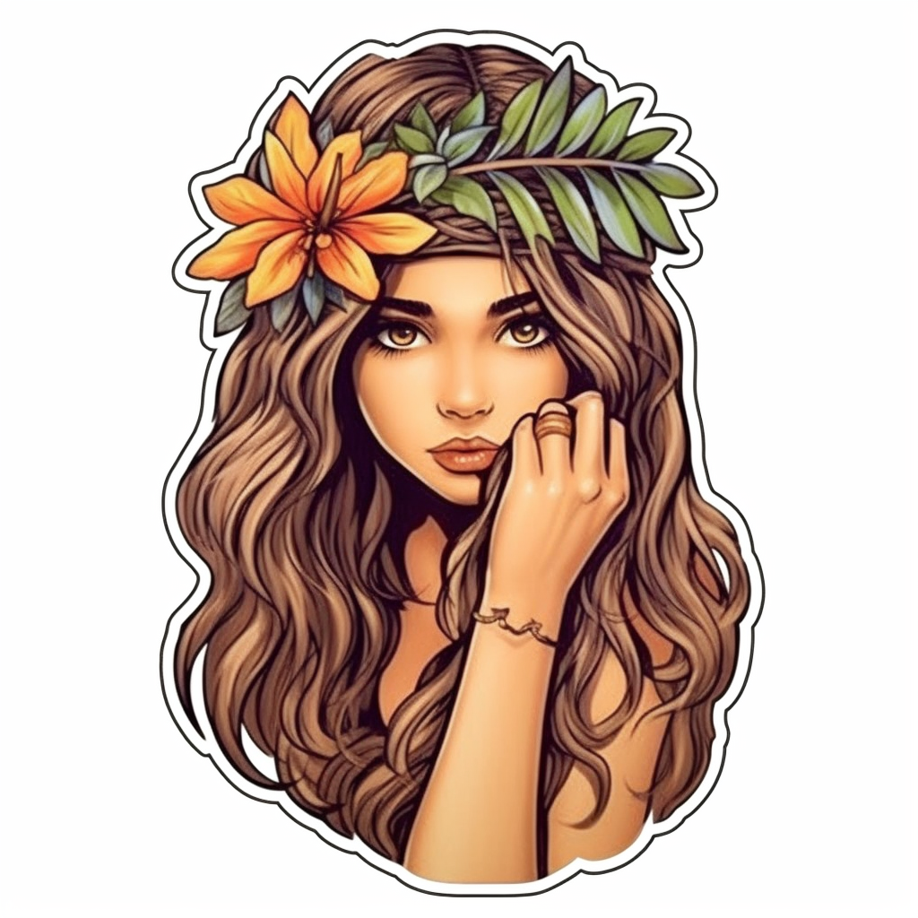 cute hawaiian cliparts