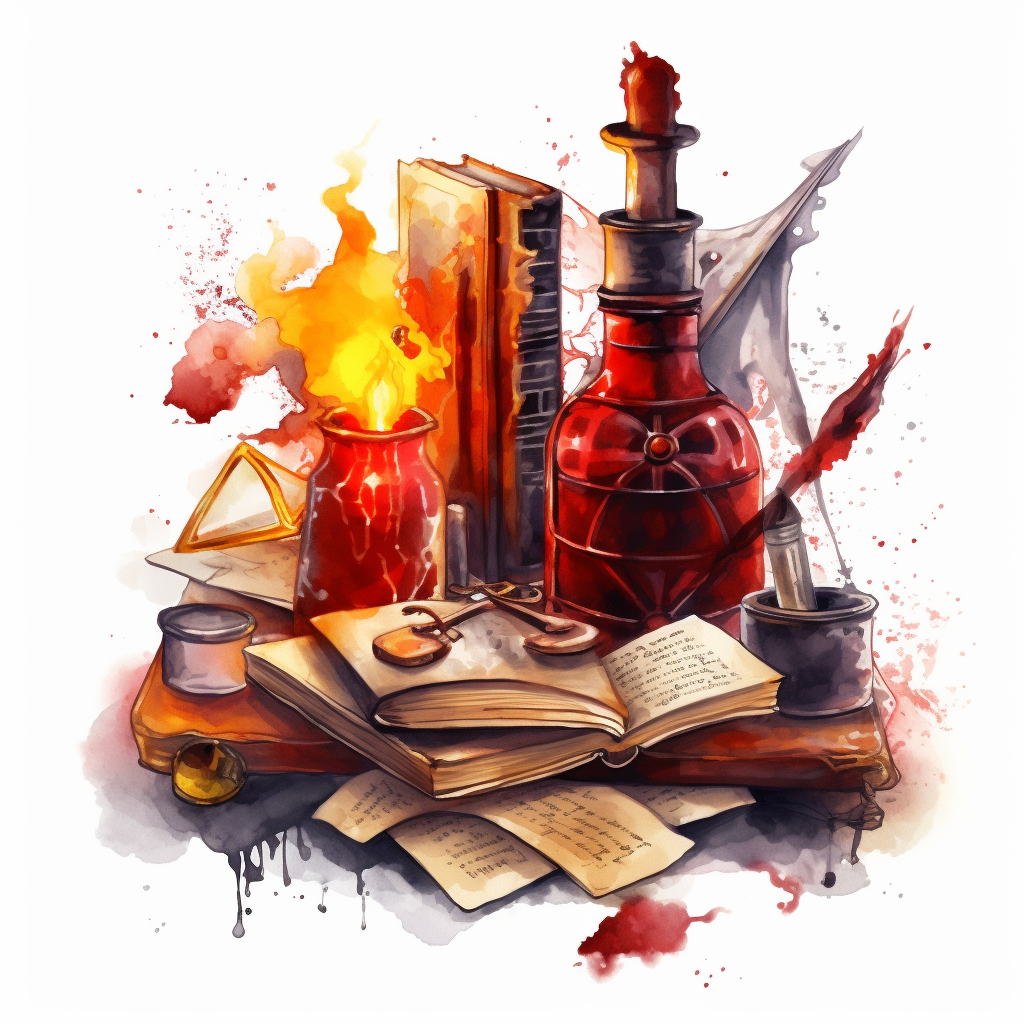 colorful scroll cliparts