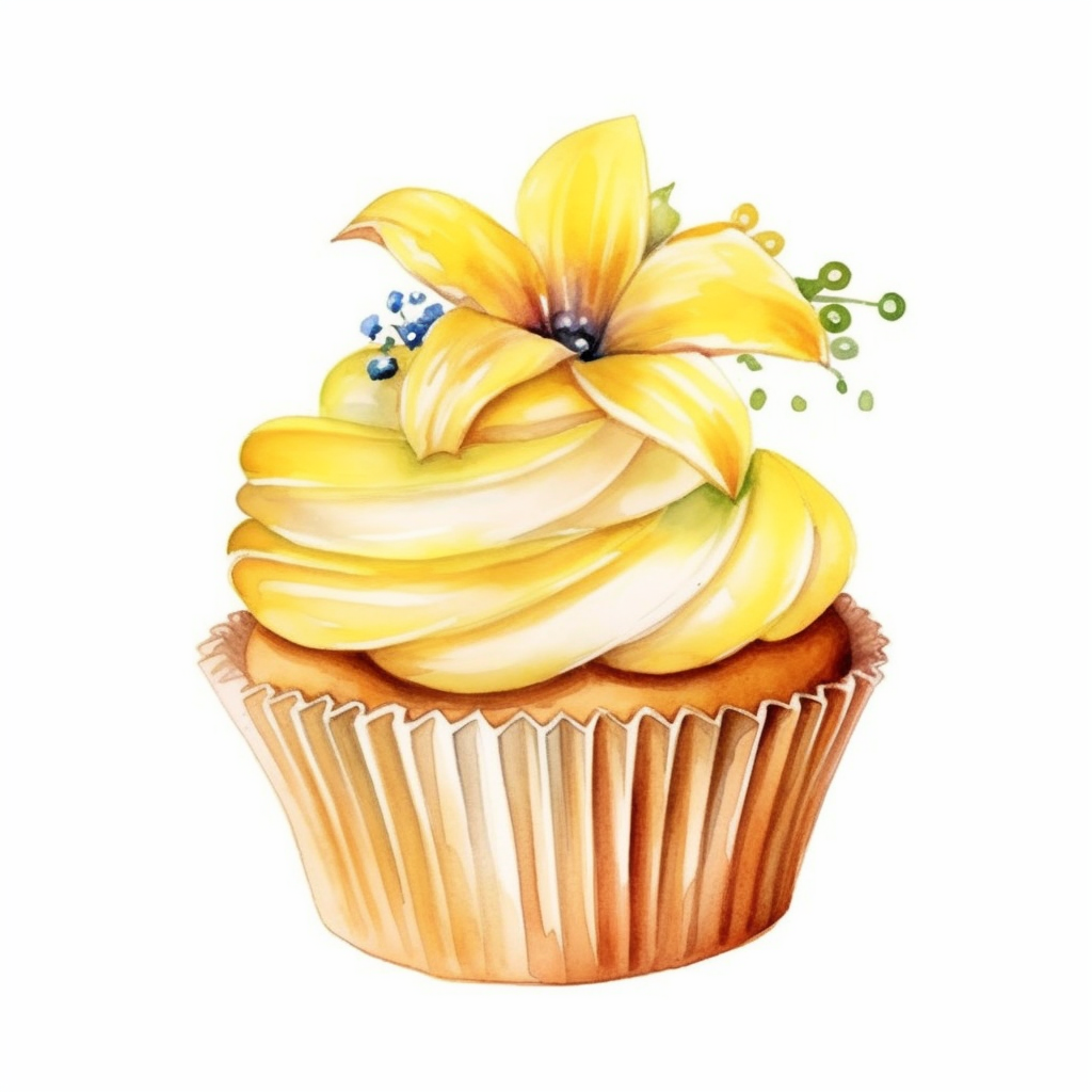 decorative cupcakes cliparts