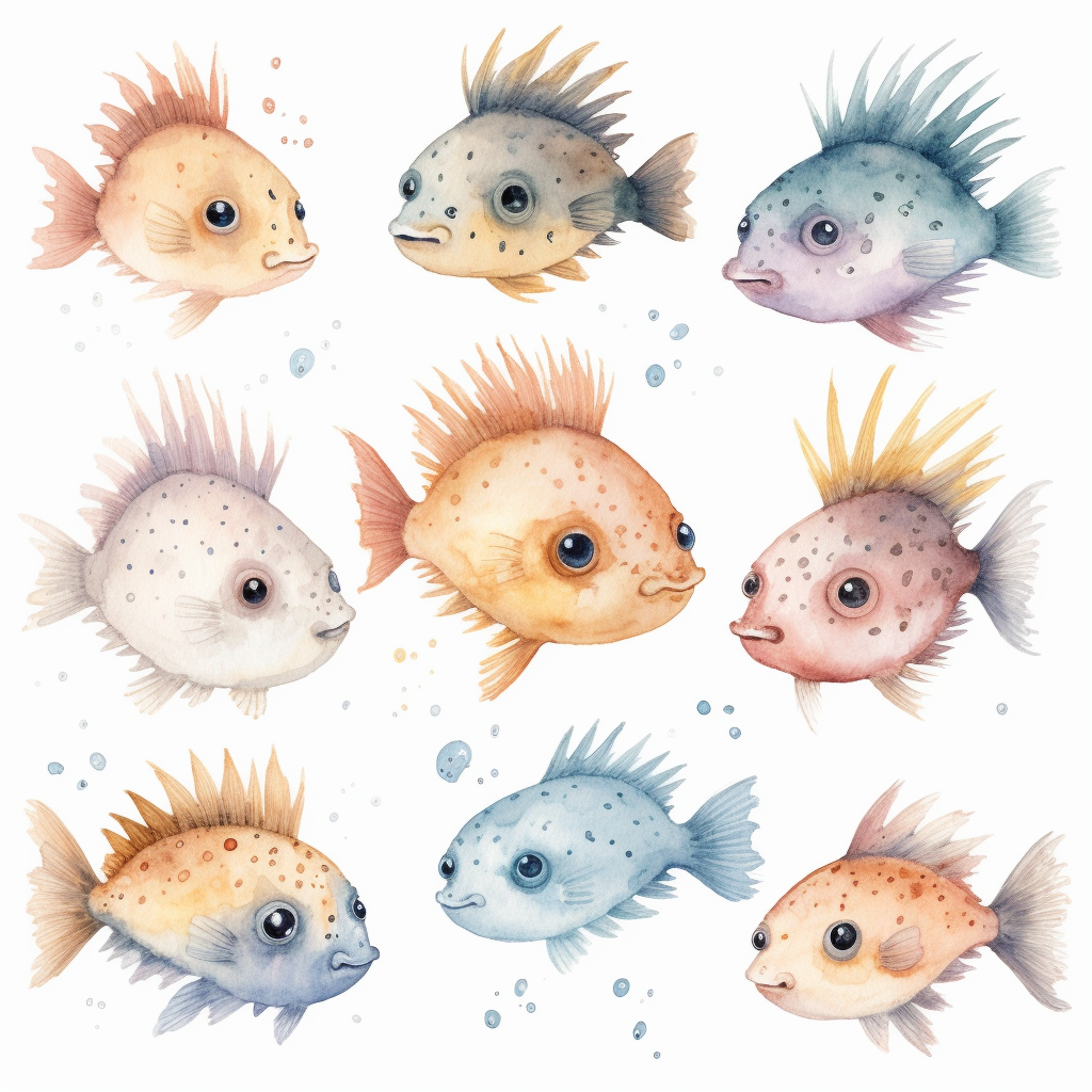 fishing baby cliparts