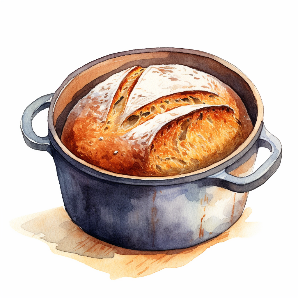 loaf of bread clipart