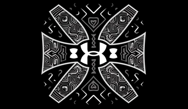 under armour logo png clipart, in the style of symmetrical abstraction, michael deforge, dragoncore, 3840x2160, rim light, black-and-white, angular lines