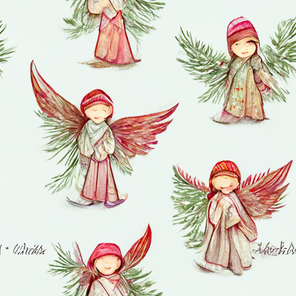 angel pattern cliparts