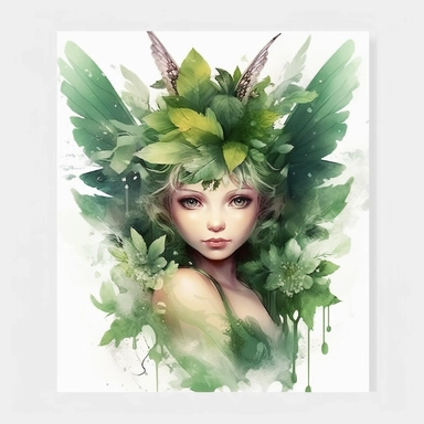 Watercolour beautiful Disney inspired emerald green queen baby forest fairy beautiful Disney tinker bell inspired emerald green forest fairy with beautiful flawless features, magnificent wings, compelling realistic beautiful vibrant eyes perfect hands and feet beautiful realistic intricate detailed forest fairy perfect forest fairy magnificent details , PNG image,ultra highly detailed, 18k, sharp focus, bright photo with vibrant colours, digitally enhanced,photographic, enhanced graphics, straig