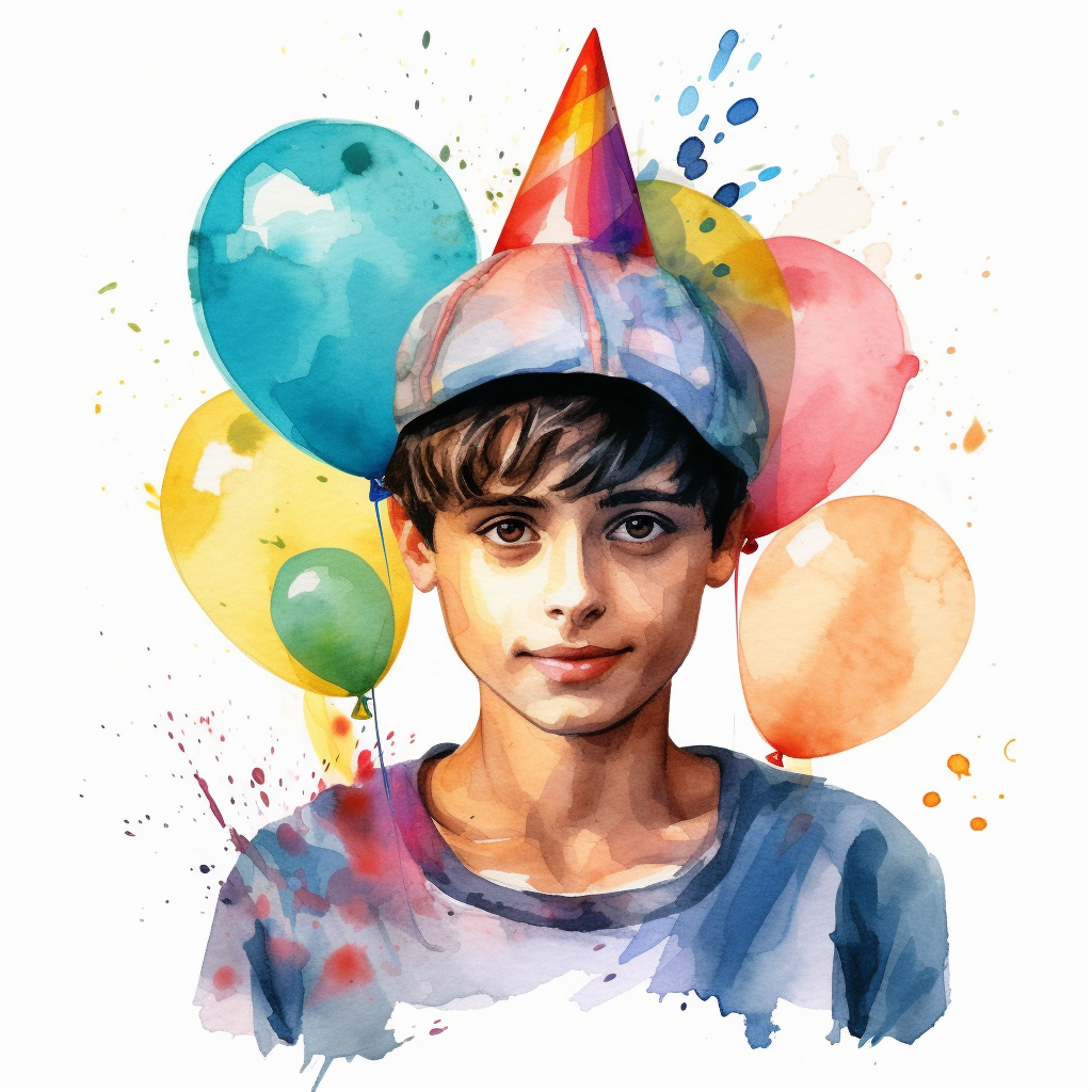 birthday boy clipart