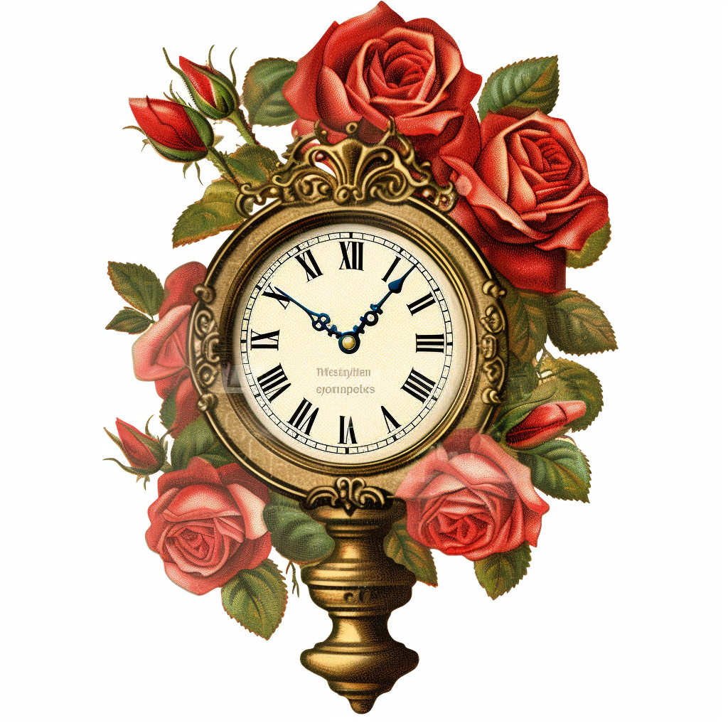 grandfather clock clipart