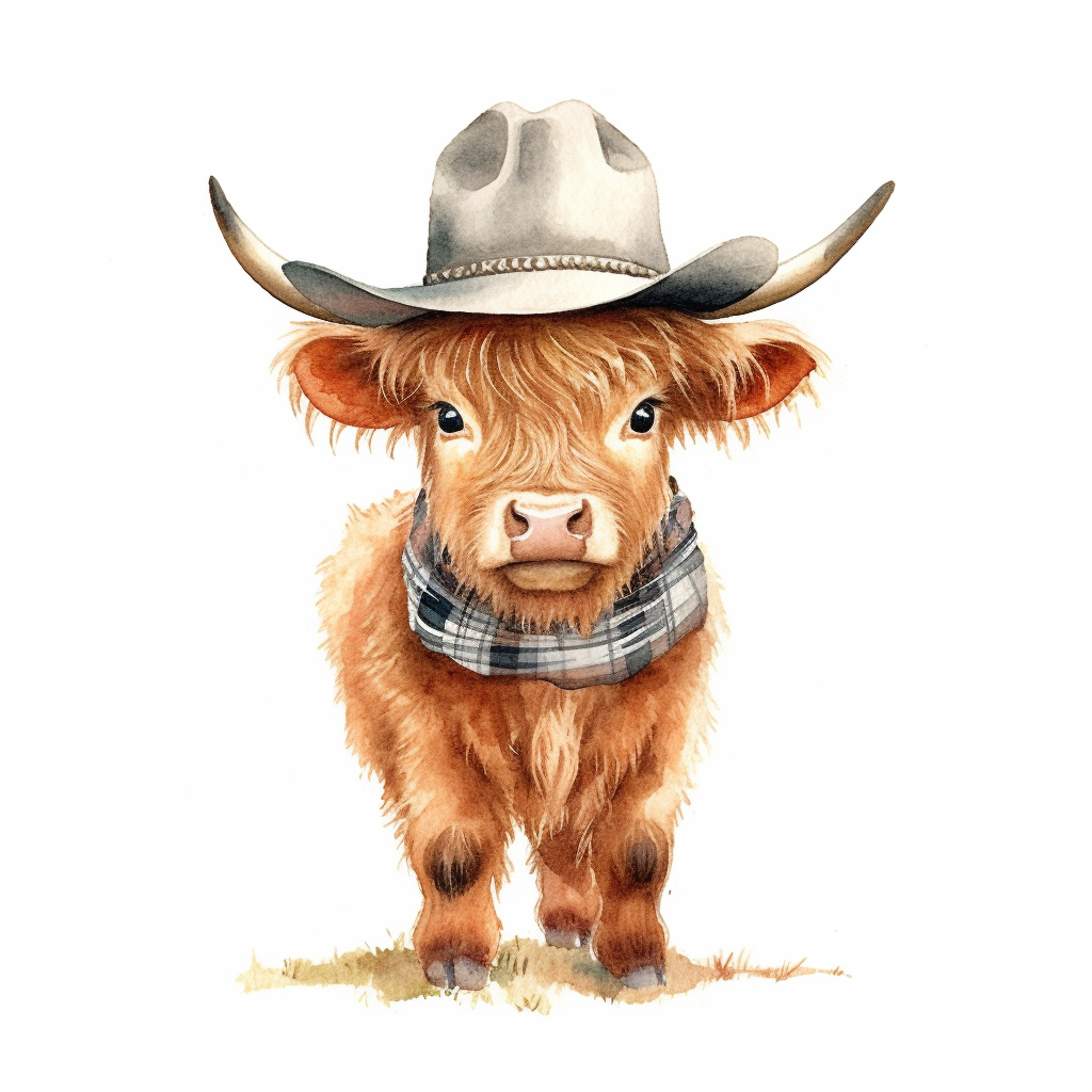 cowboy baby cliparts