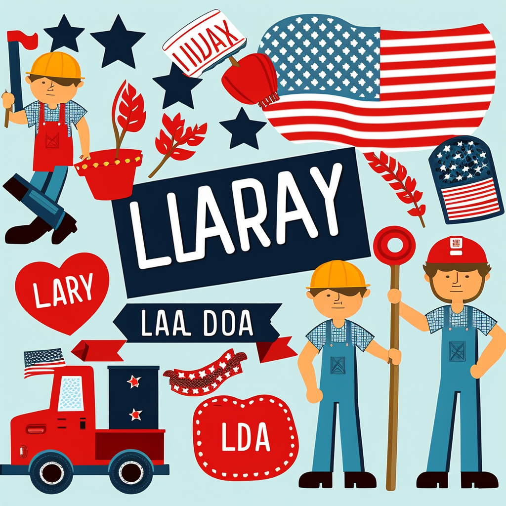 labor day clipart