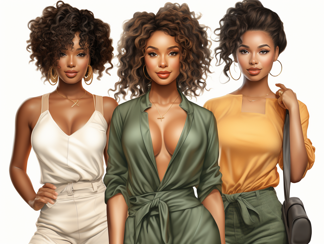 girls cliparts