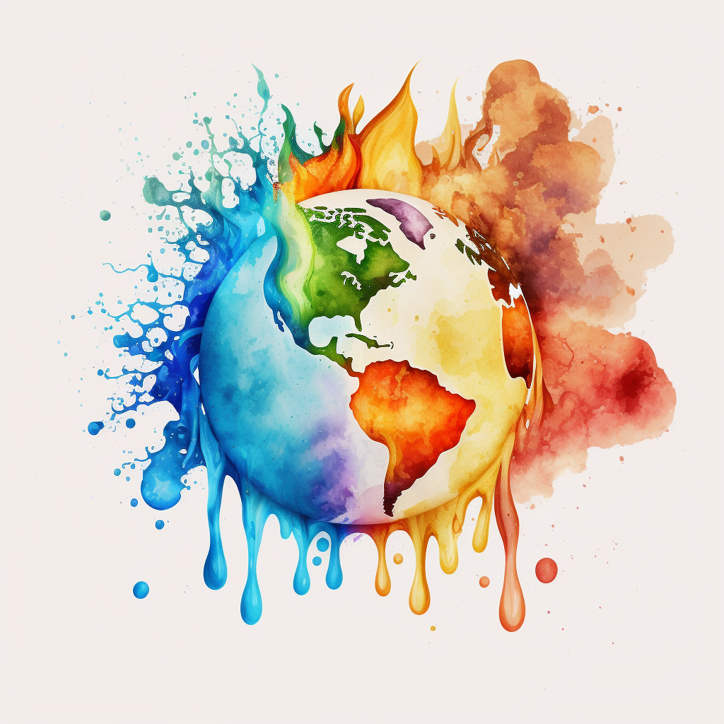 global warming cliparts