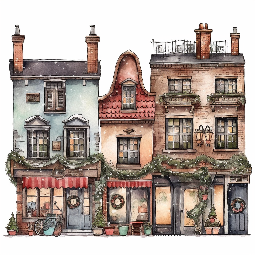 old town cliparts