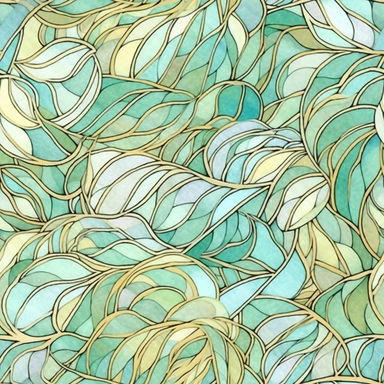 aqua clipart, Watercolor paper, pale colors, gold striated, mermaid , romantic , pre-raphaelite, abstract