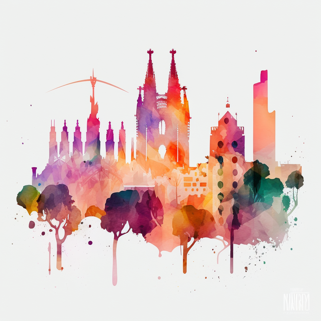 barcelona cliparts