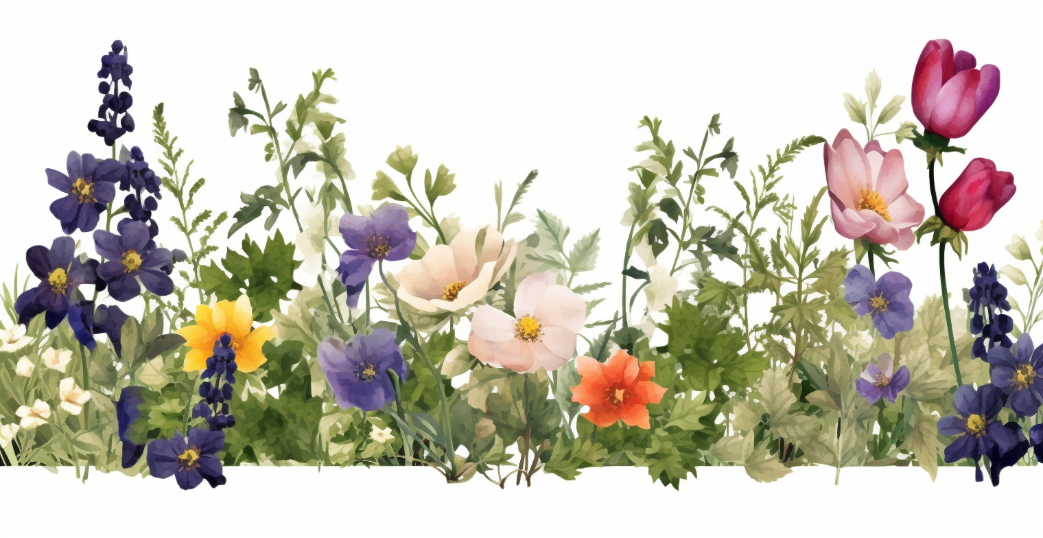 floral border clipart