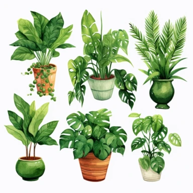 House plants PNG clip art Greenery clipart, png, white background