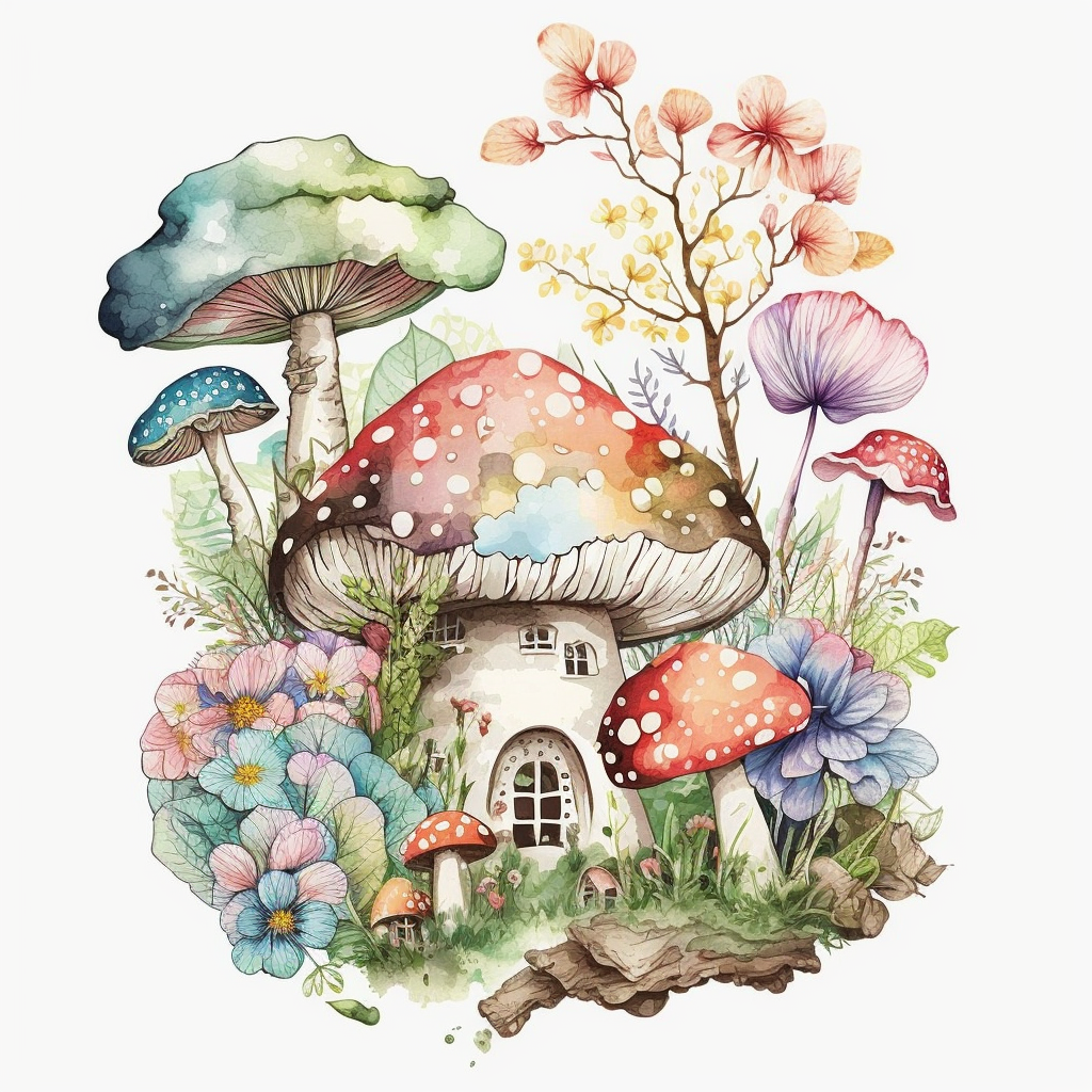 mushroom cloud cliparts