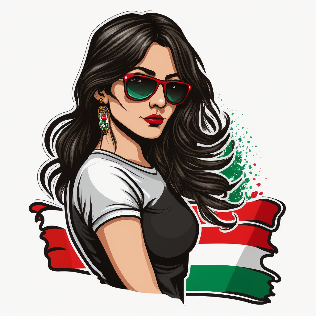 mexican flag clipart