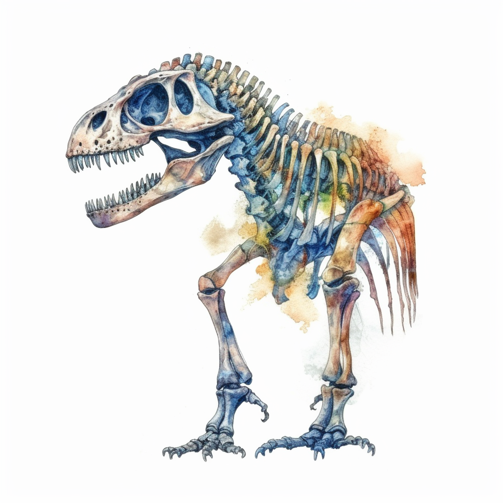 dinosaur skeleton cliparts