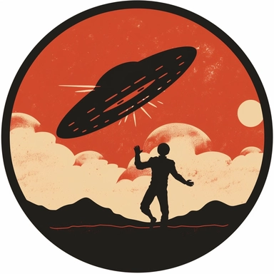 a clipart of a frisbee