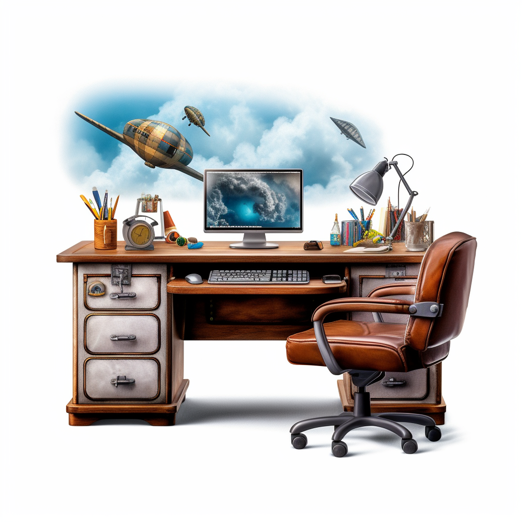 office desk clipart