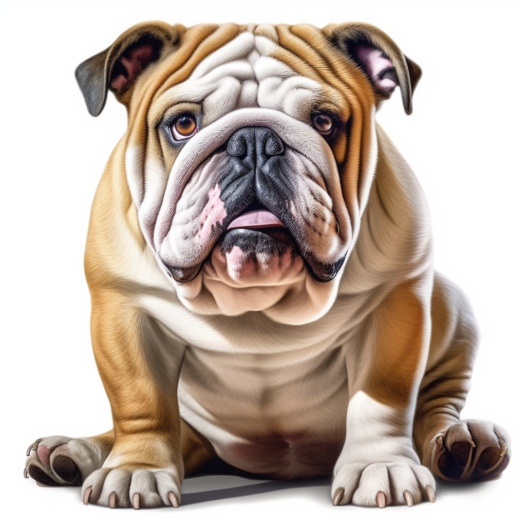 english bulldog cliparts