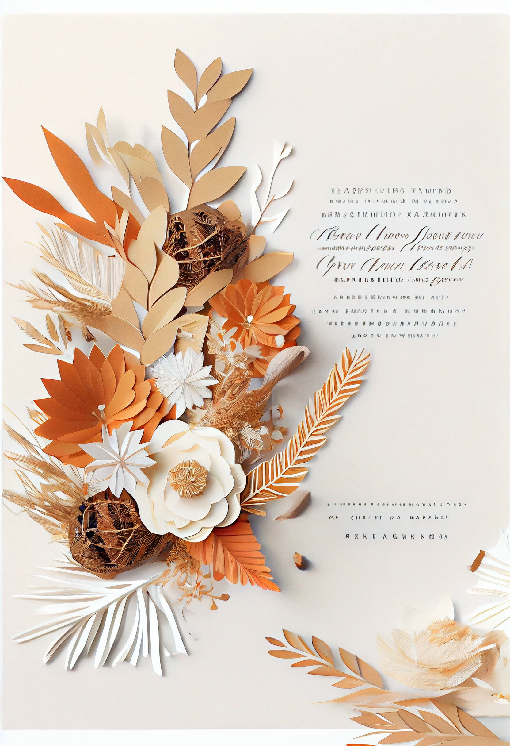 orange leaves cliparts