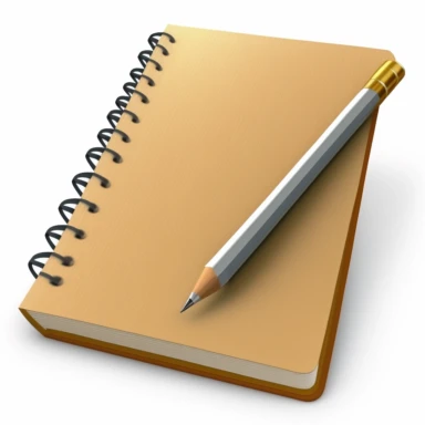 Notepad Clipart