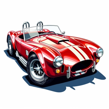1966 Shelby Cobra clipart