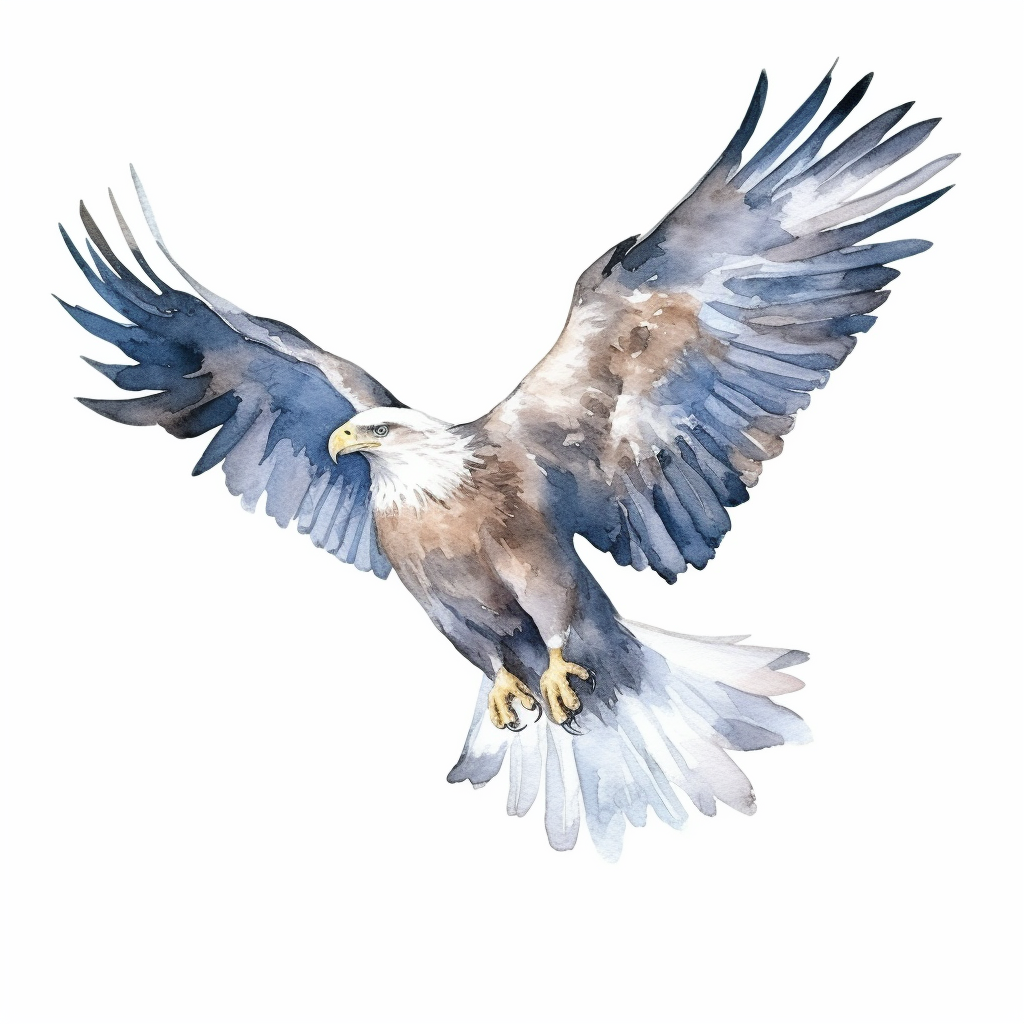 flying eagle cliparts