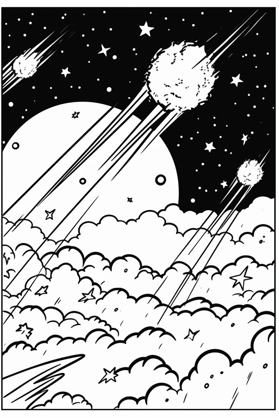 meteor cliparts