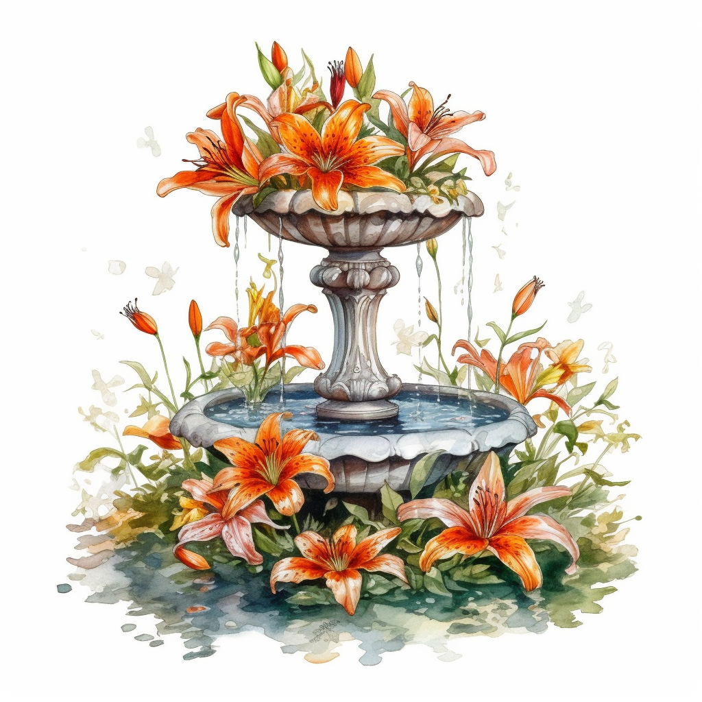 fountain cliparts