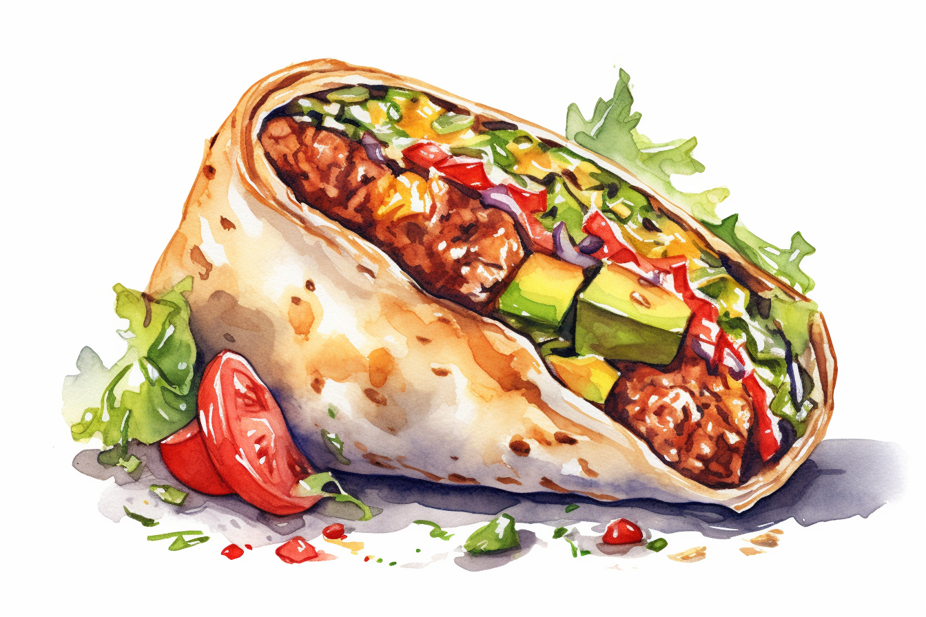 burrito cliparts