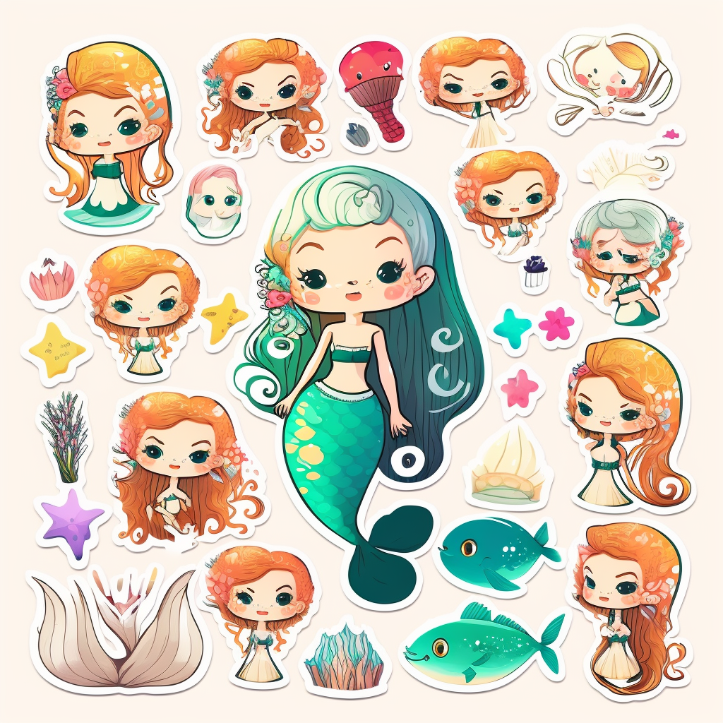 mermaid clipart