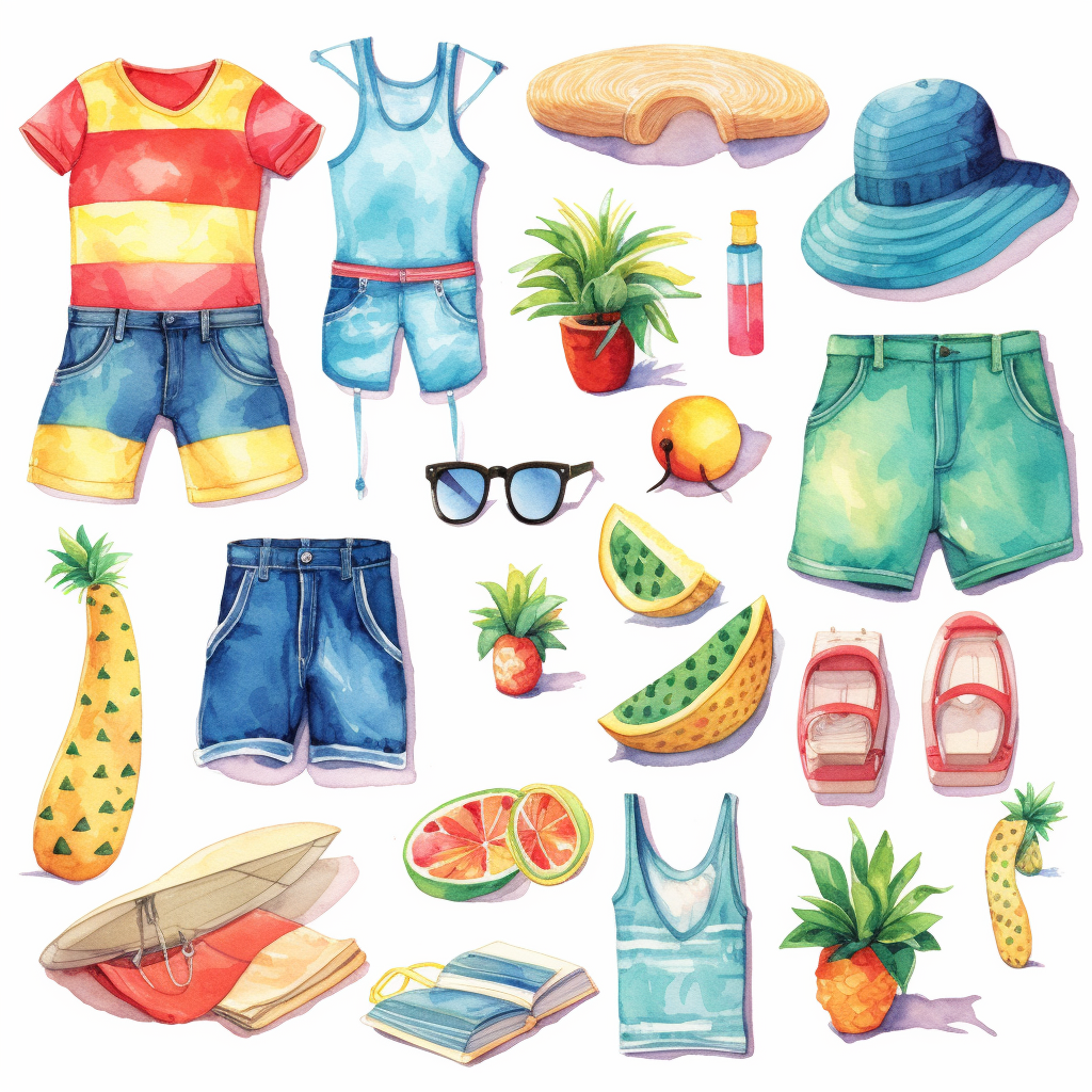 good summer cliparts