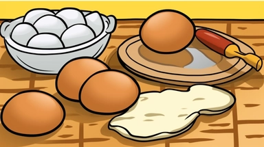 eggs clipart, flour clipart, sugar clipart, milk clipart, cooking oil clipart, oven clipart, whisk clipart