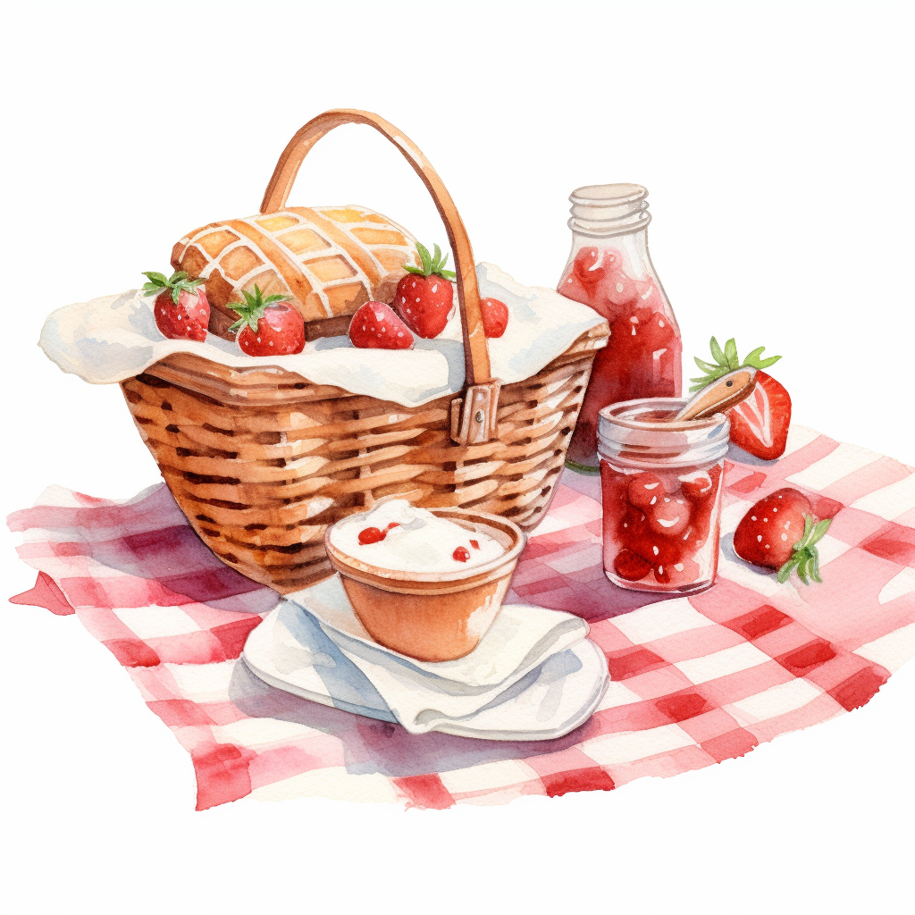 gingham clipart