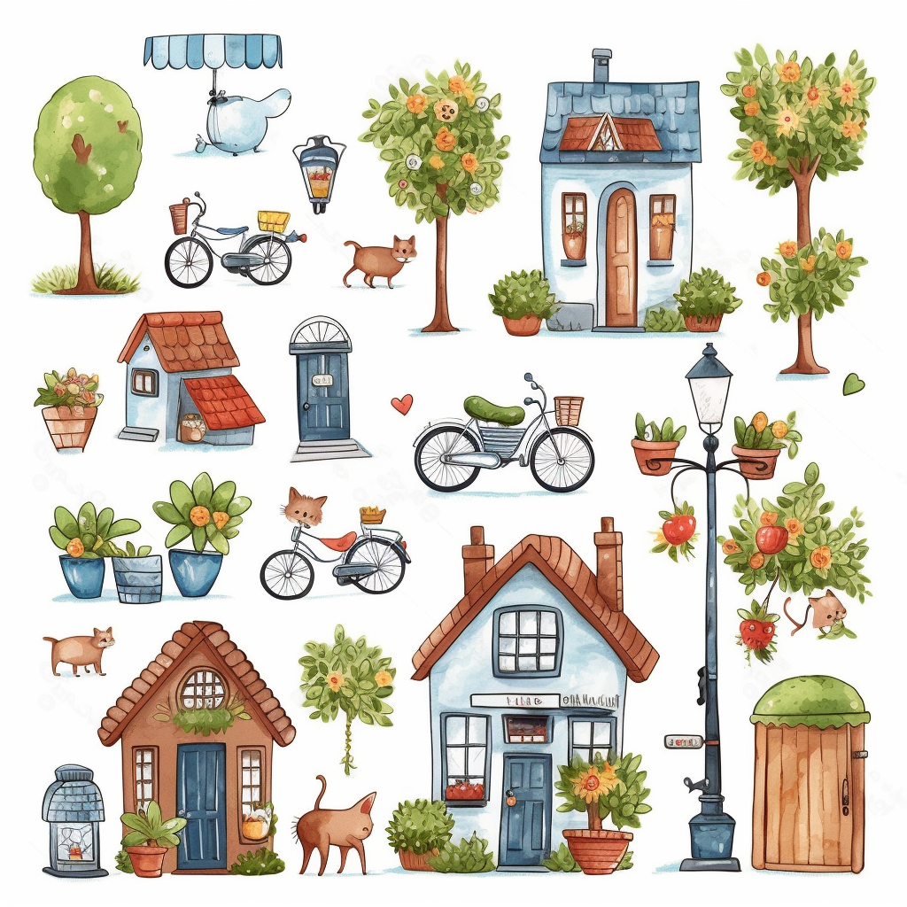 dog house clipart