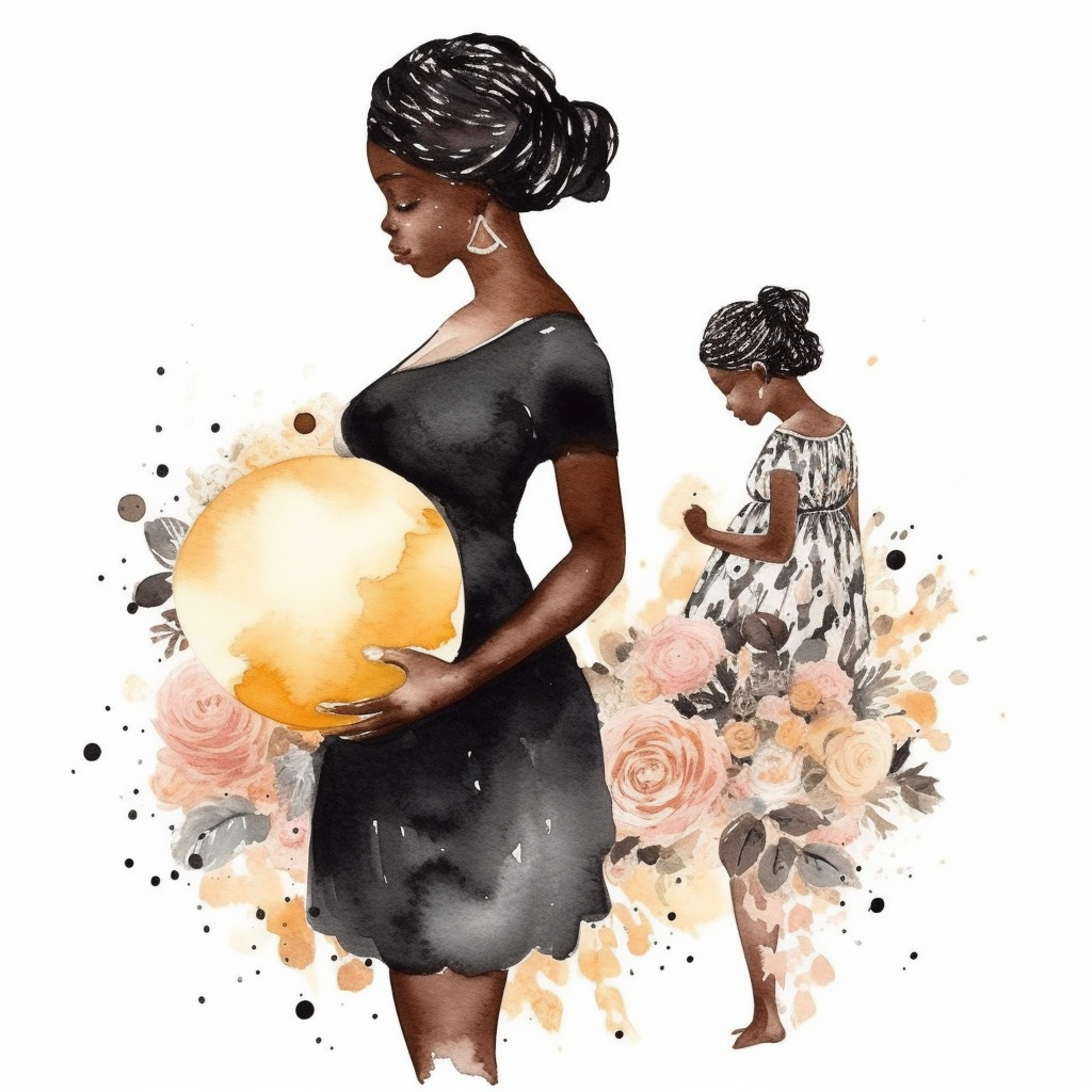 black mothers cliparts