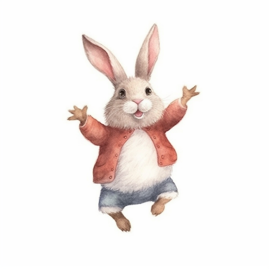 cartoon bunny cliparts