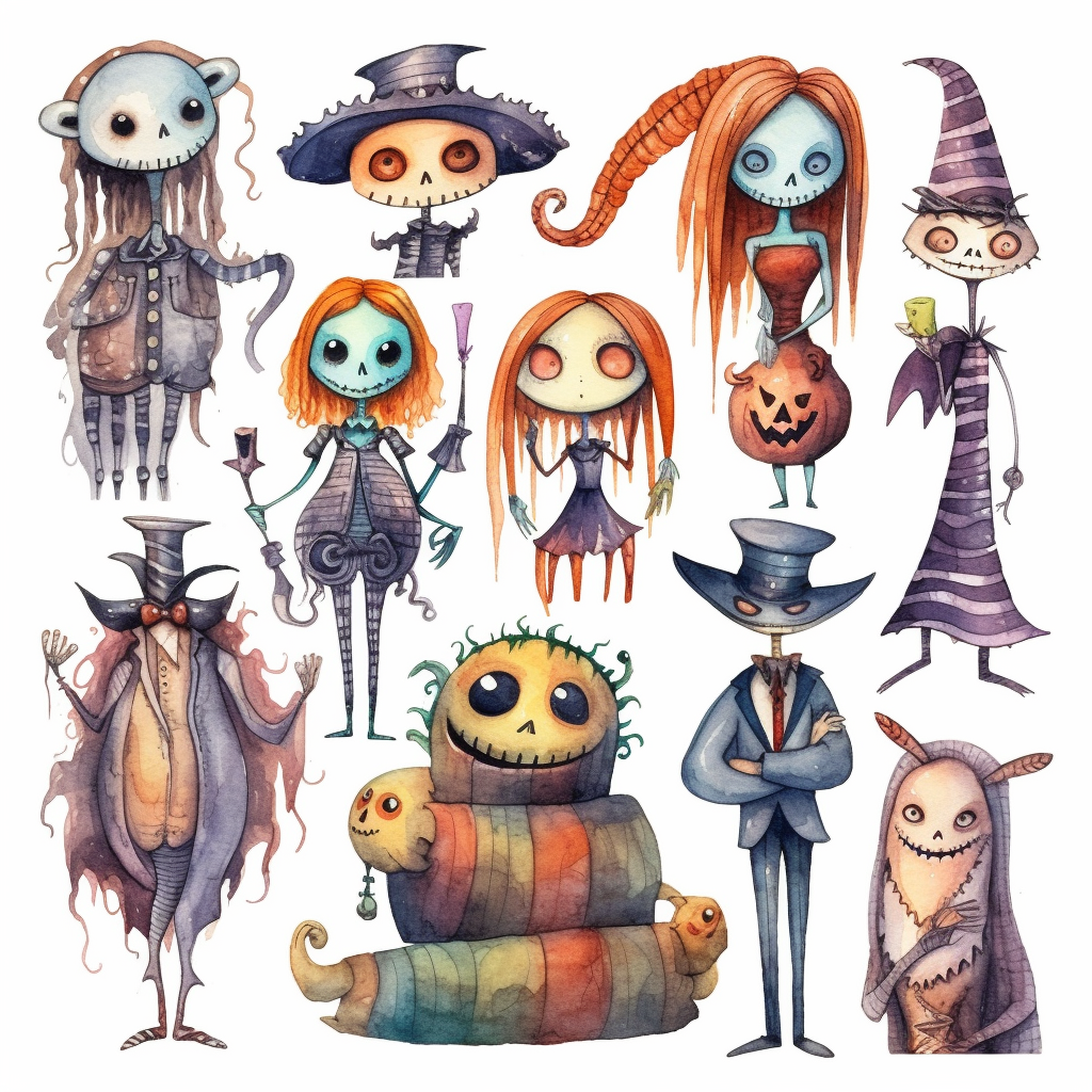 nightmare before christmas clipart