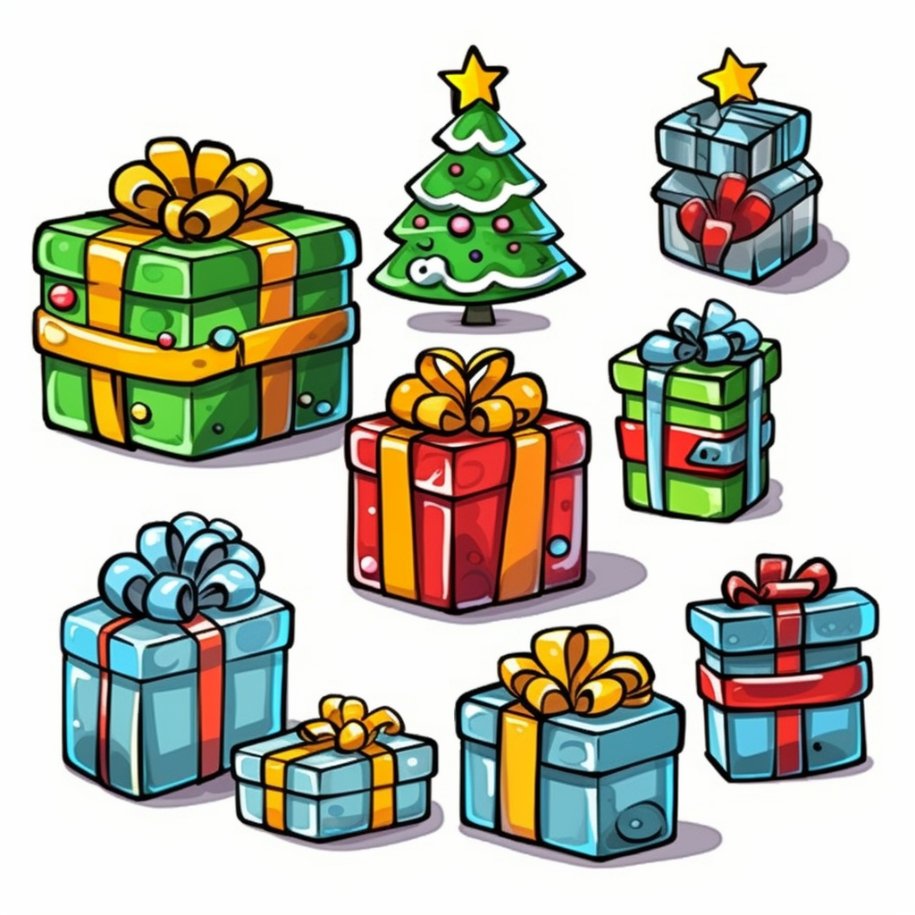 christmas gift clip art